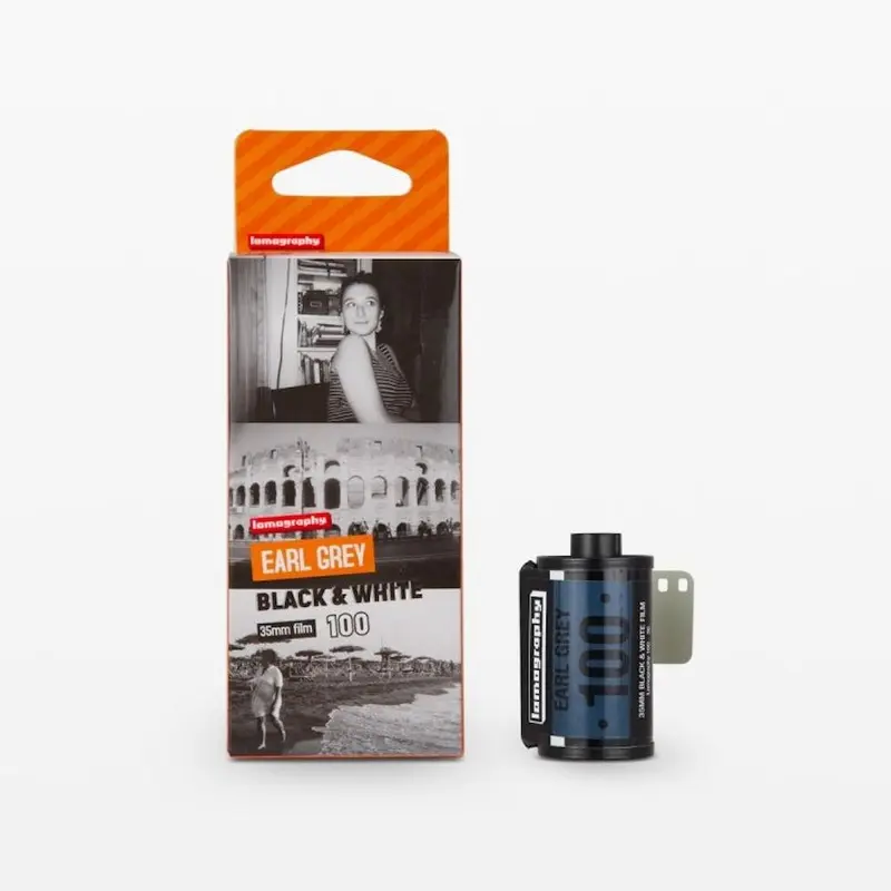 Lomography Earl Grey 100 36-Exposure 35mm Black & White 135 Film (3-Pack)