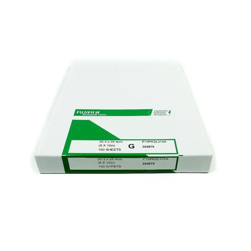 Fujifilm Crystal Archive 8x10" Glossy Colour Paper 100 Sheets