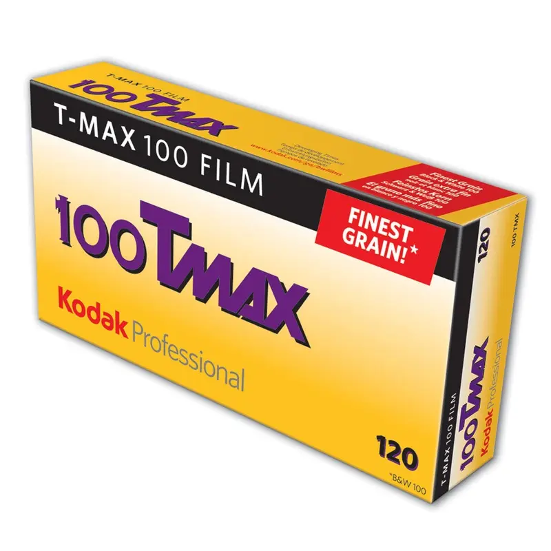Kodak T-Max 100 Black & White Roll 120 Film (5-Pack)