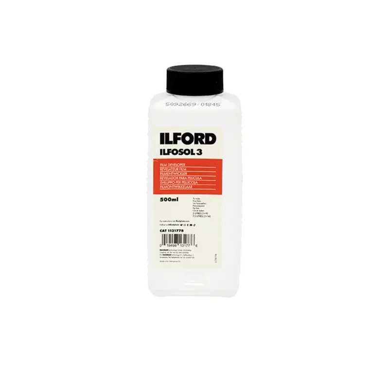 Ilford Ilfosol 3 Film Developer 500ml