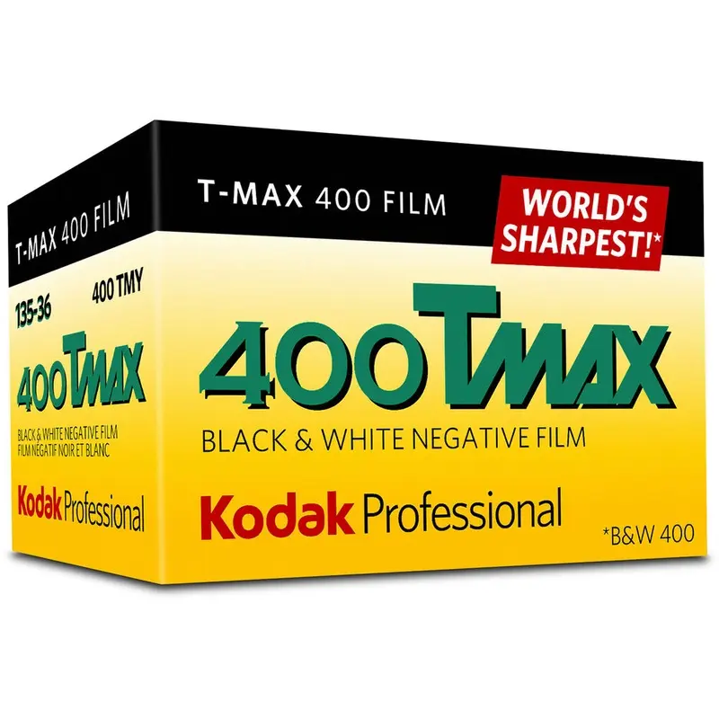 Kodak T-Max 400 36-Exposure 35mm Black & White 135 Film