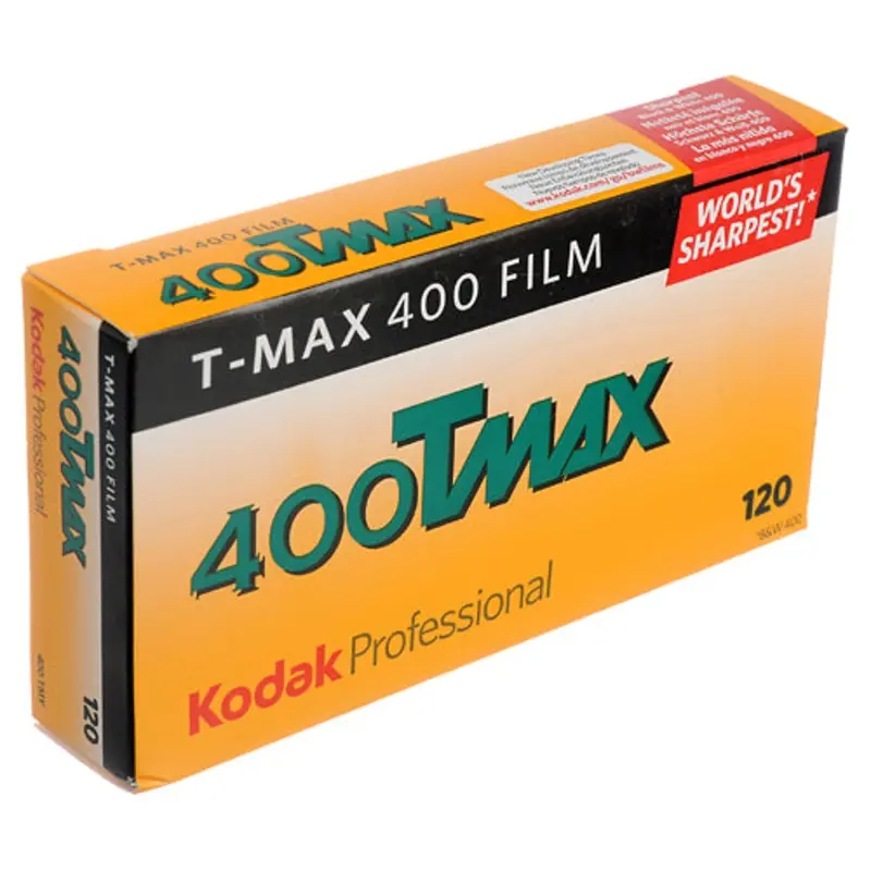 Kodak T-Max 400 Black & White Roll 120 Film (5-Pack)