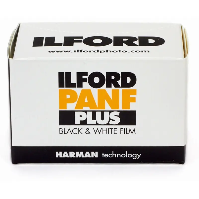 Ilford Pan F Plus 50 36-Exposure 35mm Black & White 135 Film