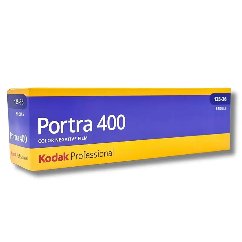 Kodak Portra 400 36-Exposure 35mm Colour Negative 135 Film (5-Pack)