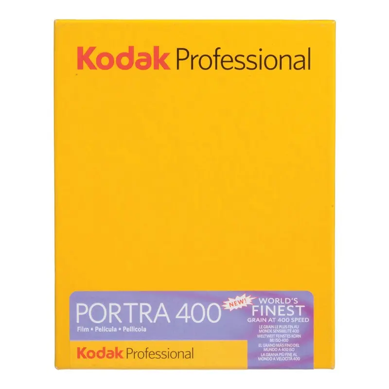 Kodak Portra 400 4x5 inch Sheet Film - Pack of 10