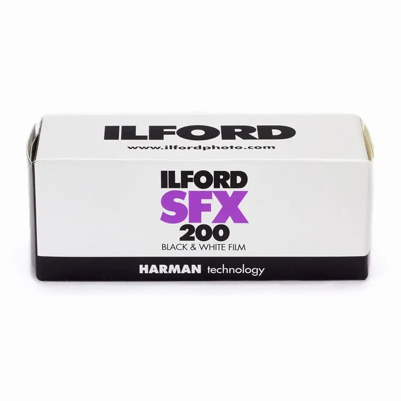 Ilford SFX 200 Black & White 120 Roll Film