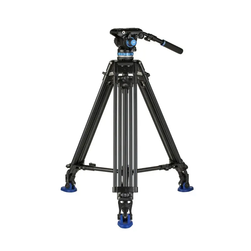 Benro A573T Dual-Stage Aluminium Video Tripod with S6PRO Video Head and 75mm Bowl
