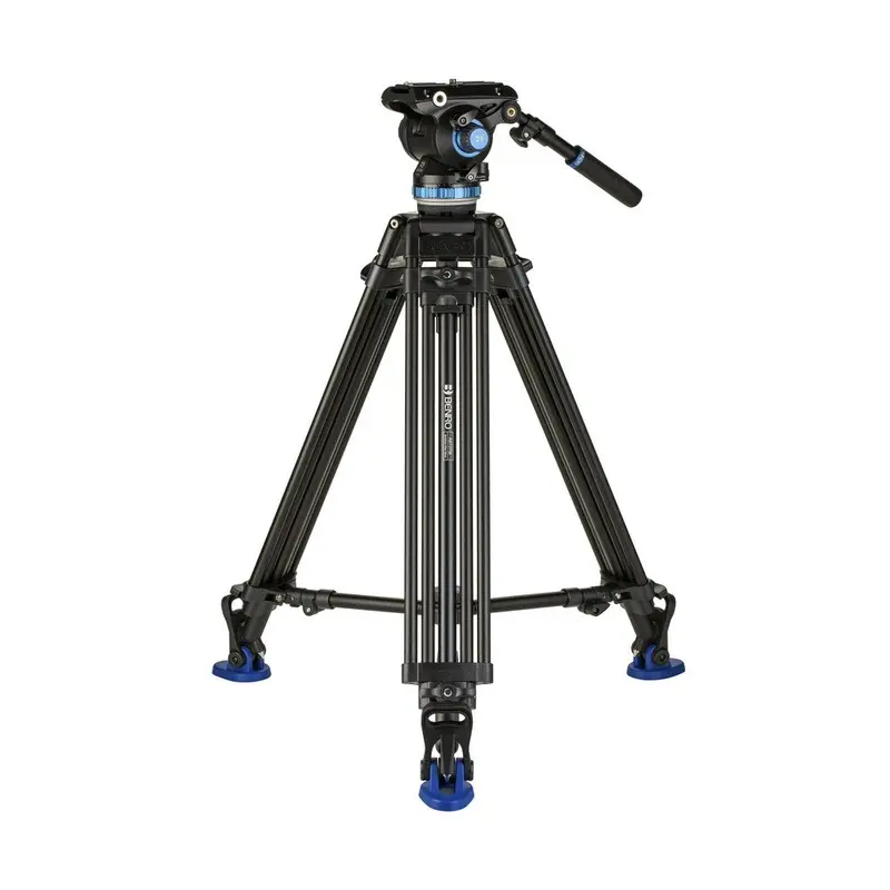 Benro A673TM Dual-Stage Aluminium Video Tripod with S8PRO Video Head and 75mm Bowl