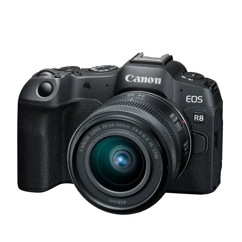 Canon EOS R8 with RF 24-50mm f/4.5-6.3 IS STM Lens Kit