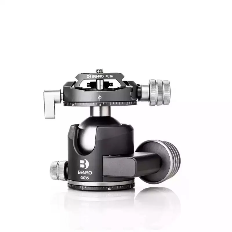 Benro GX35 Low Profile Ballhead with PU56 Plate