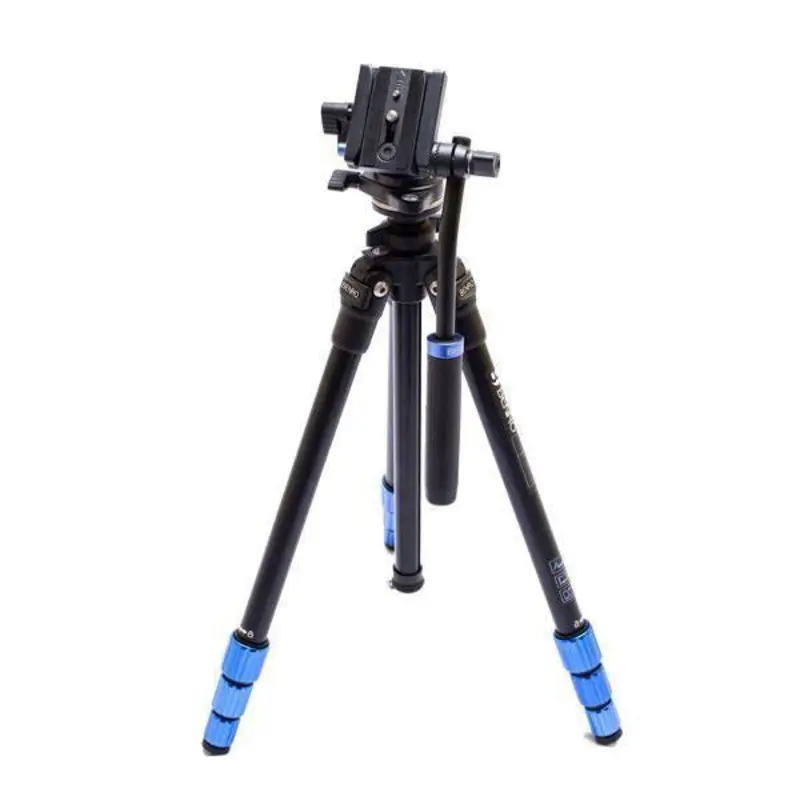 Benro Slim Video Aluminium Tripod Kit with S2C Short Handle Head