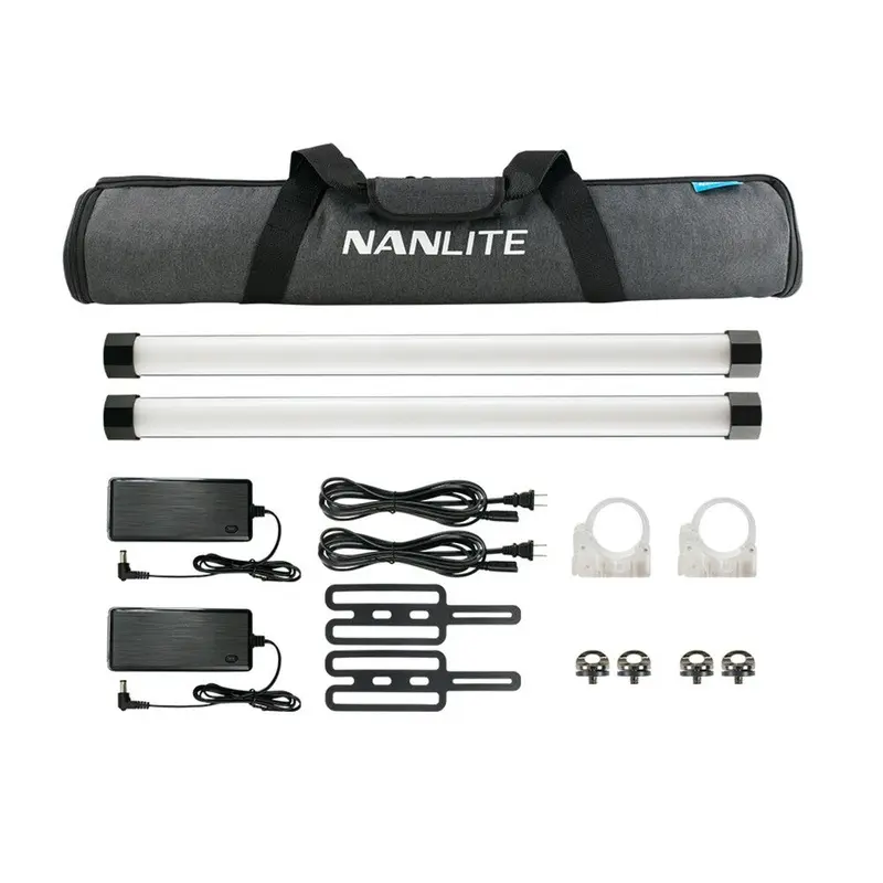 Nanlite PavoTube II 15X 2ft RGBWW LED Pixel Tubelight Two Light Kit