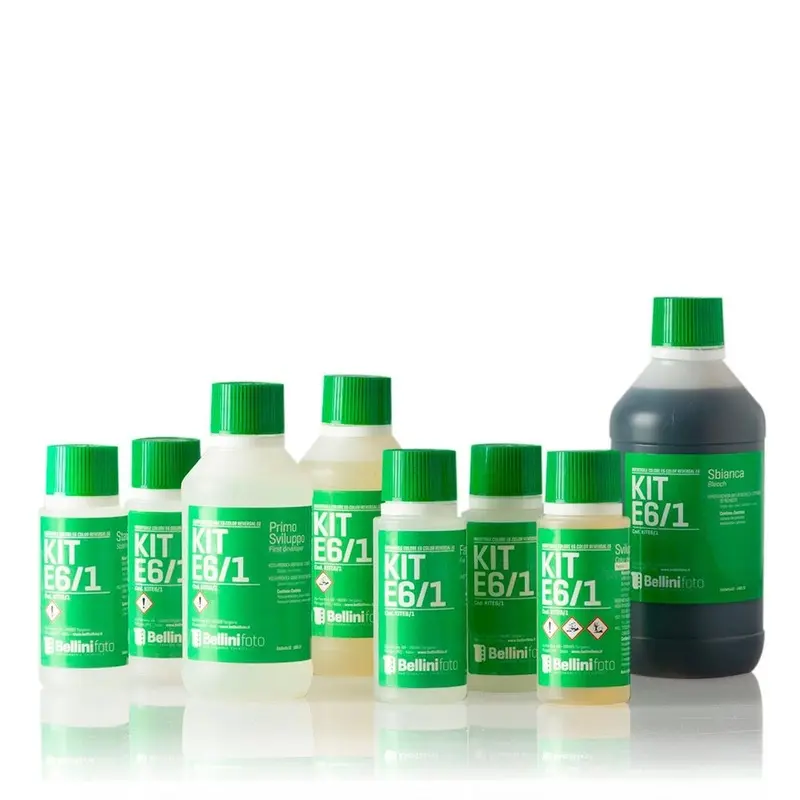Bellini E6 Six Bath Film Developing Kit 1 Litre