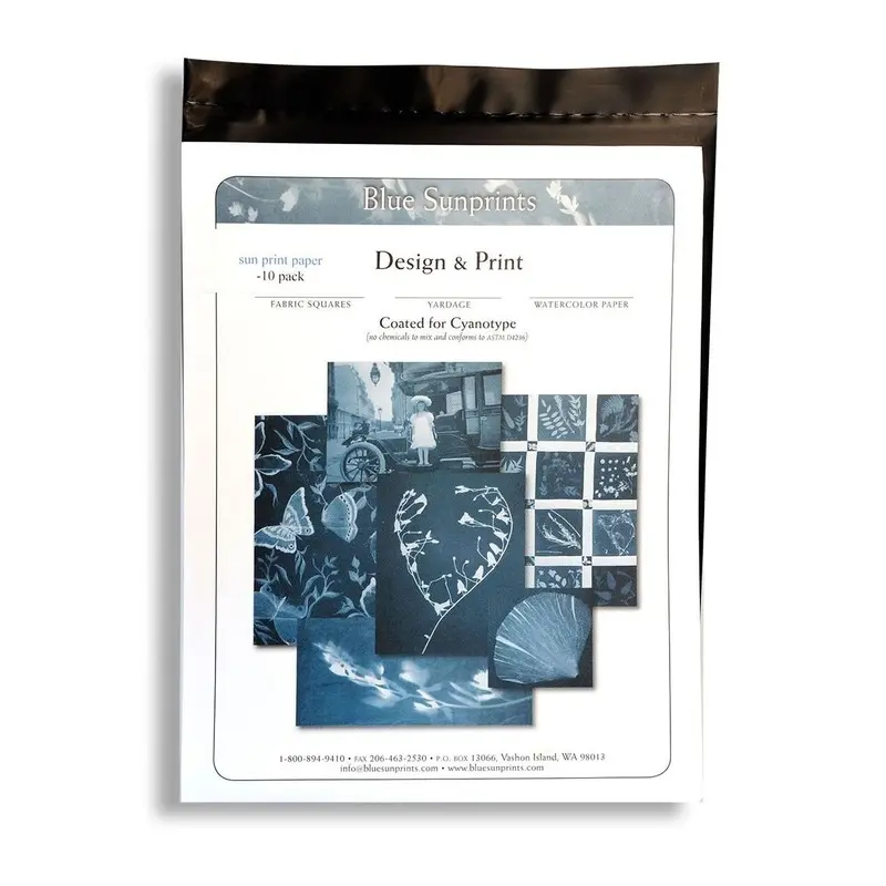 Firstcall Cyanotype Printing-Out Sun Print Paper 5x7" Pack of 10