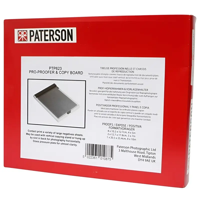 Paterson Universal Contact Printing Frame