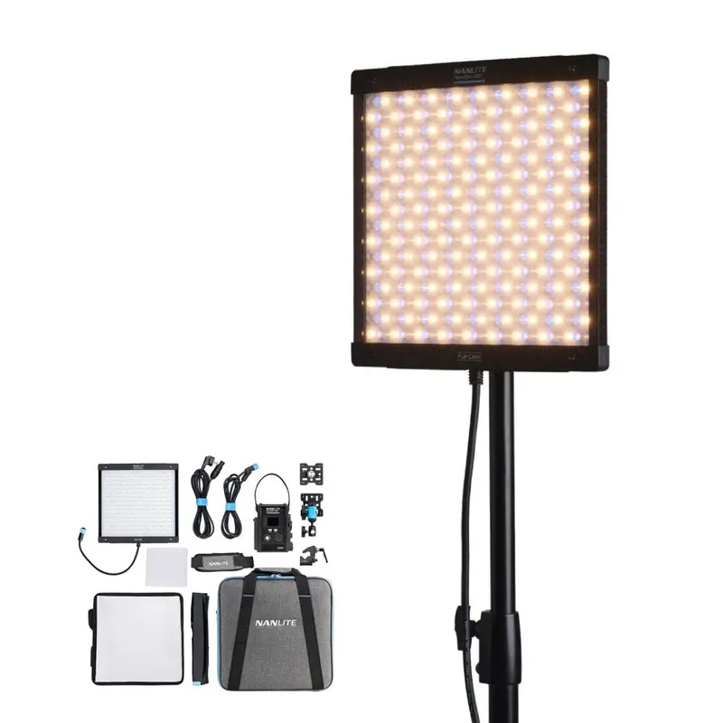Nanlite PavoSlim 60C 1x1 RGBWW LED Panel Light with CRMX