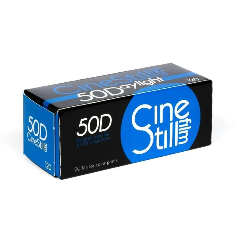 CineStill Xpro C-41 50D Daylight Colour Negative 120 Roll Film