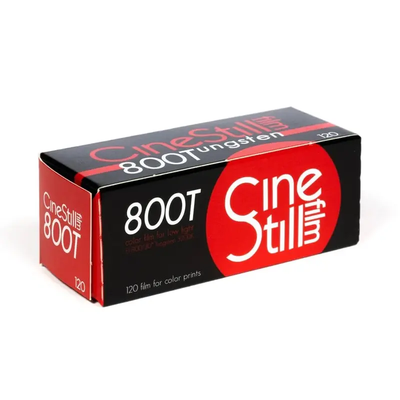 CineStill Xpro C-41 800T Tungsten Colour Negative 120 Roll Film