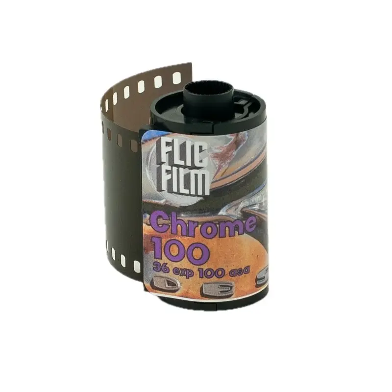 Flic Film Chrome 100 36-Exposure 35mm Colour Positive 135 Slide Film