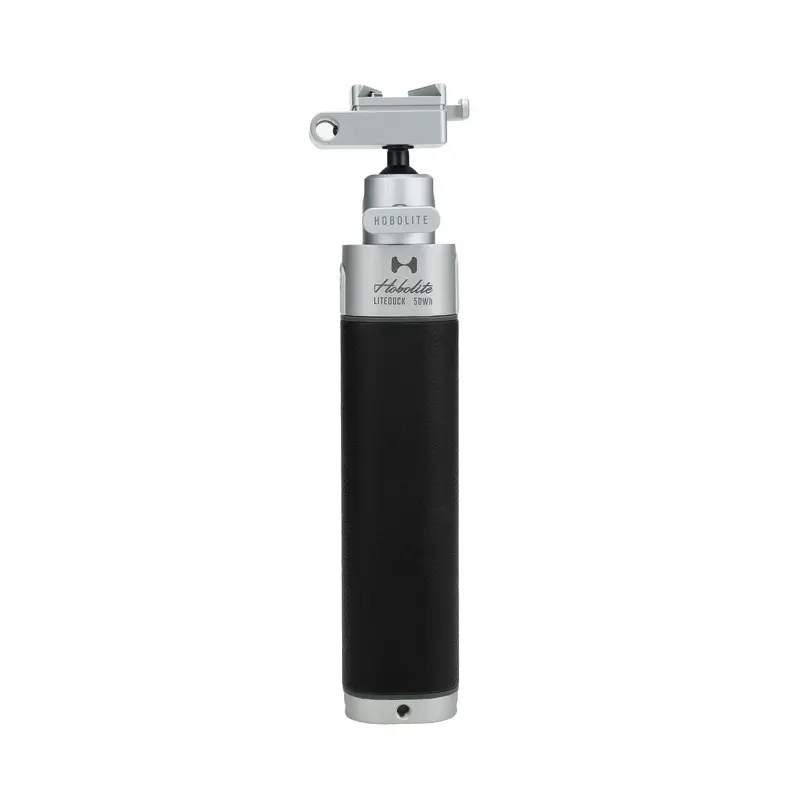 Hobolite LiteDock Power Bank Handle with Ballhead (Midnight)