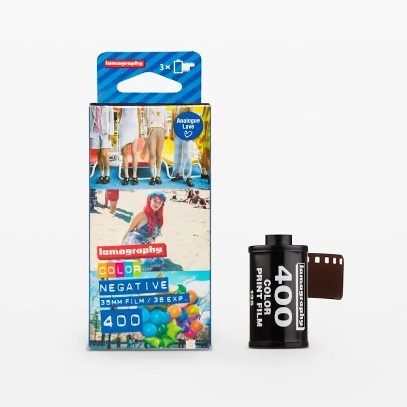 Lomography Color Negative 400 36-Exposure 35mm 135 Film (3-Pack)