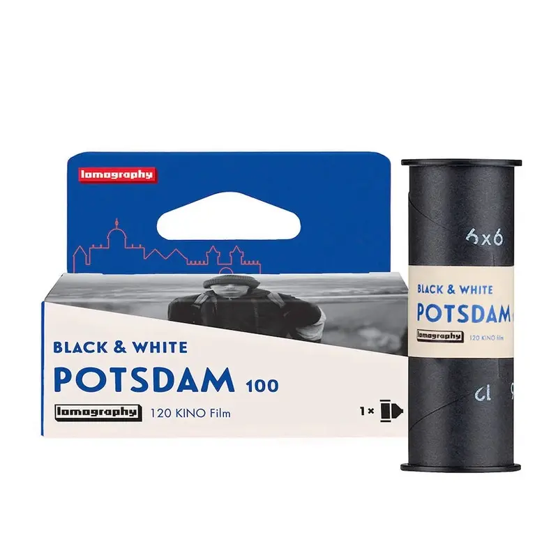 Lomography Potsdam 100 Kino Black & White 120 Roll Film