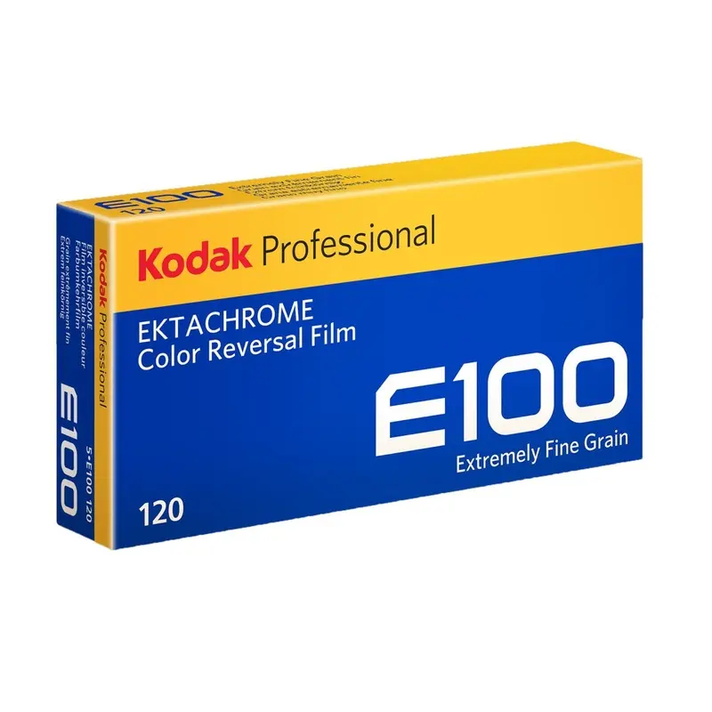 Kodak Ektachrome E100 Colour Positive 120 Roll Slide Film (5-Pack)