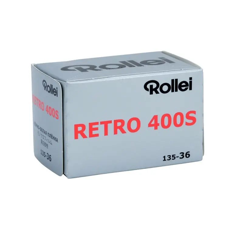 Rollei Retro 400S 36-Exposure 35mm Black & White 135 Film