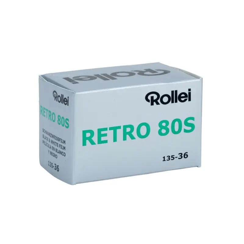 Rollei Retro 80S 36-Exposure 35mm Black & White 135 Film