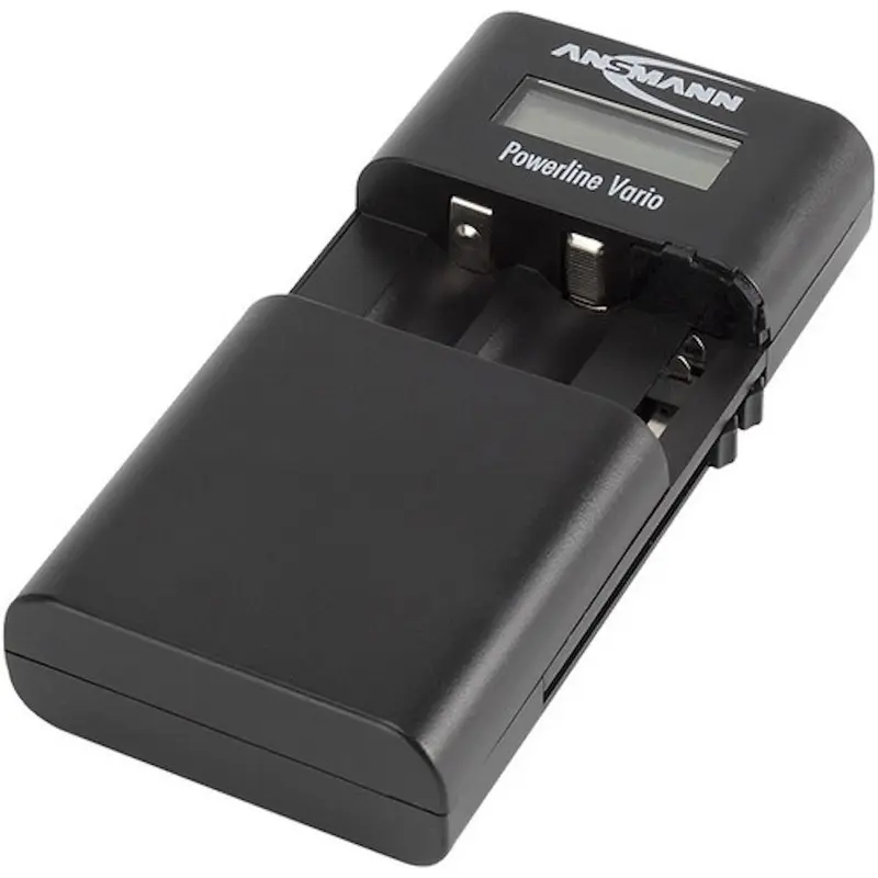 Ansmann Powerline Vario Battery Charger or Li-Ion, Li-Po, AA & AAA Batteries