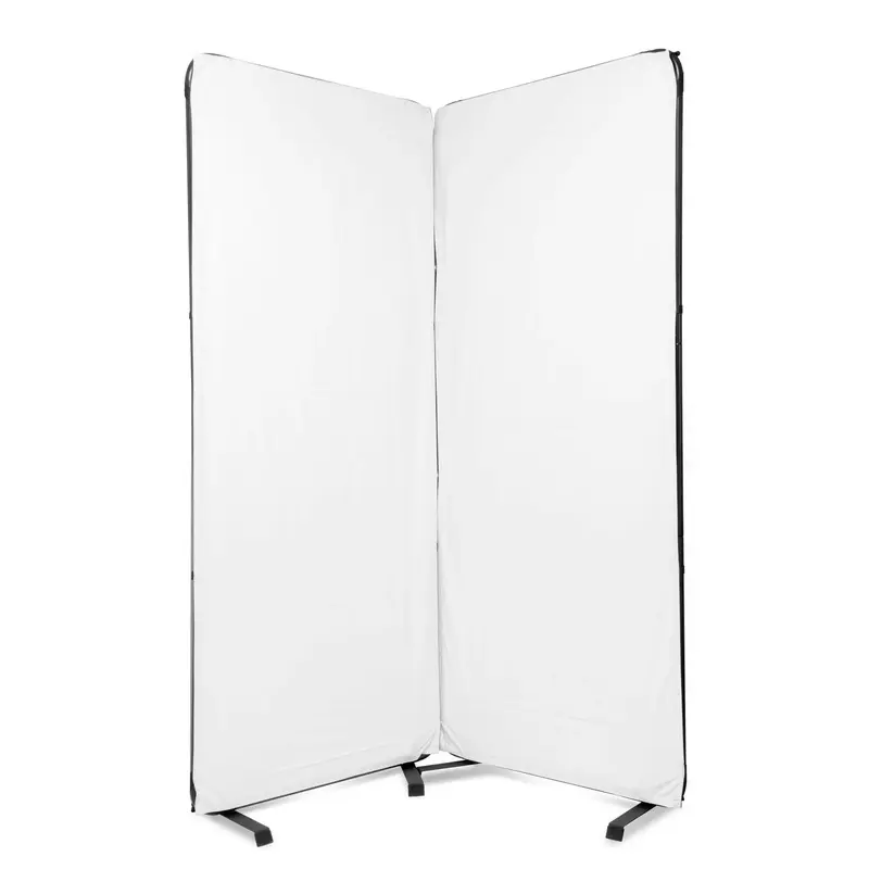 Pixapro 1m x 2.4m Reversible Black/White V-Flat Frame with Matte/Opaque Fabric