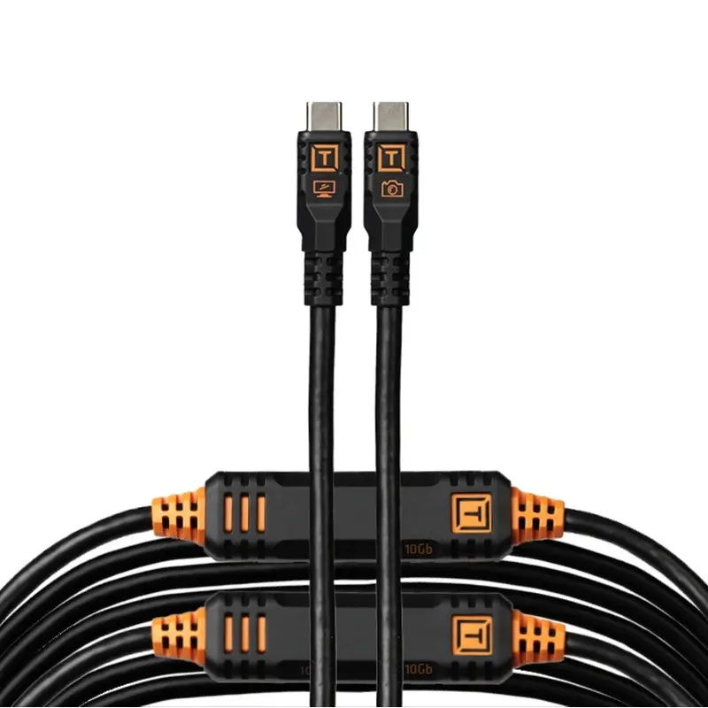 Tether Tools TetherPro Optima 10G USB-C 31' (9.4m) Cable Black