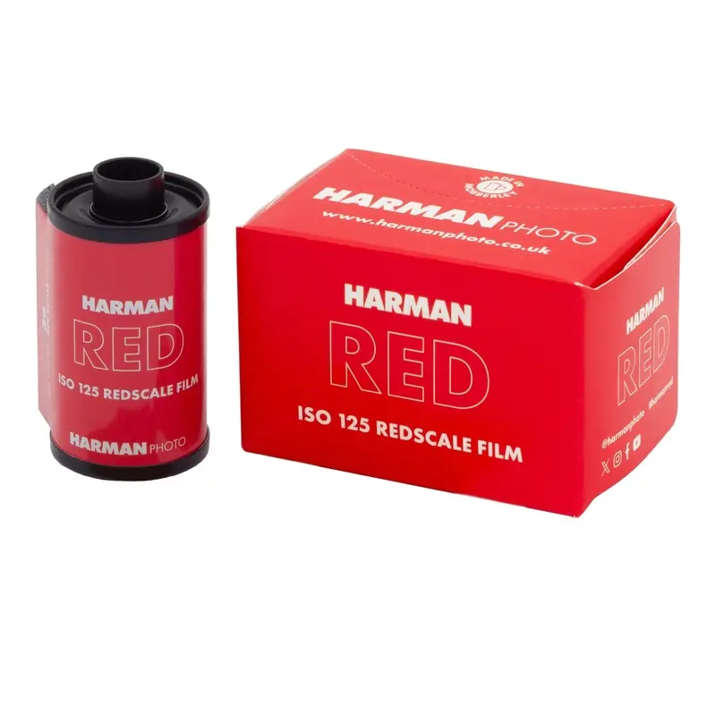 Harman Red 125 36-Exposure 35mm Redscale 135 Film