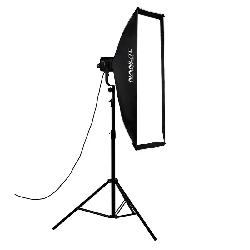 Nanlite Asymmetrical Stripbank Softbox with Bowens Mount 45 x 110cm