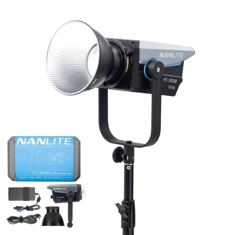 Nanlite FC-300B LED Bi-Colour Spot Light