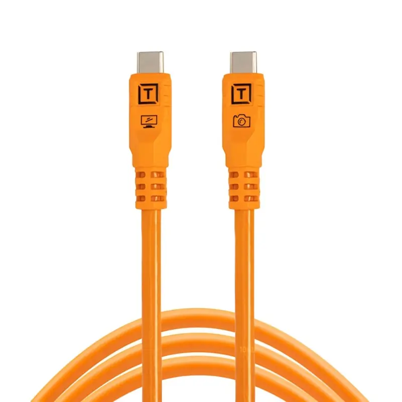 Tether Tools TetherPro Optima 10G USB-C 6' (1.8m) Cable Orange