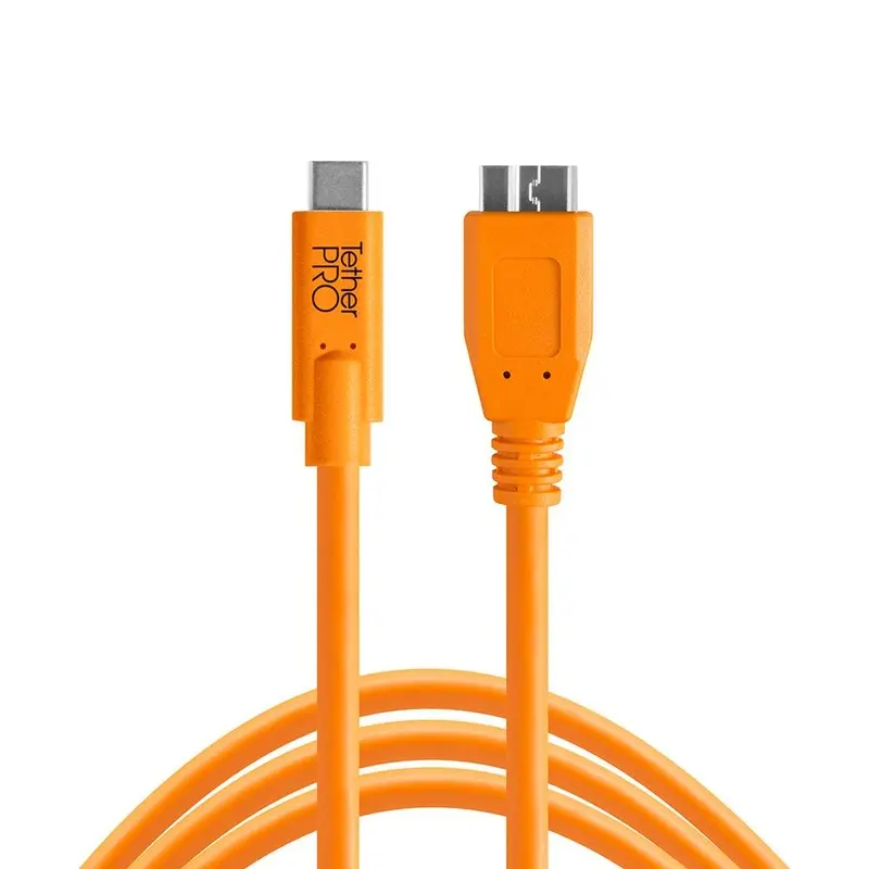 Tether Tools TetherPro USB-C to Micro-B 15' (4.6m) Cable (Select Variant)