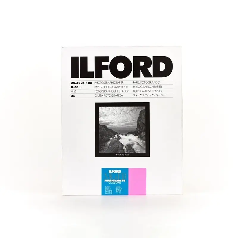 Ilford Multigrade FB Cooltone Glossy Paper (Select Sheet & Pack Size)