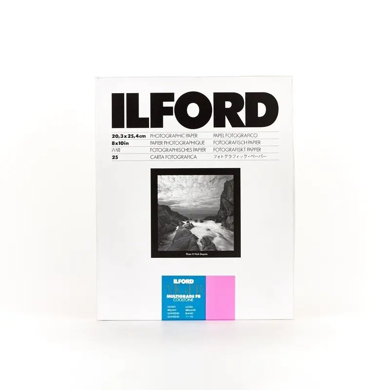 Ilford Multigrade RC Cooltone Glossy Paper (Select Sheet & Pack Size)