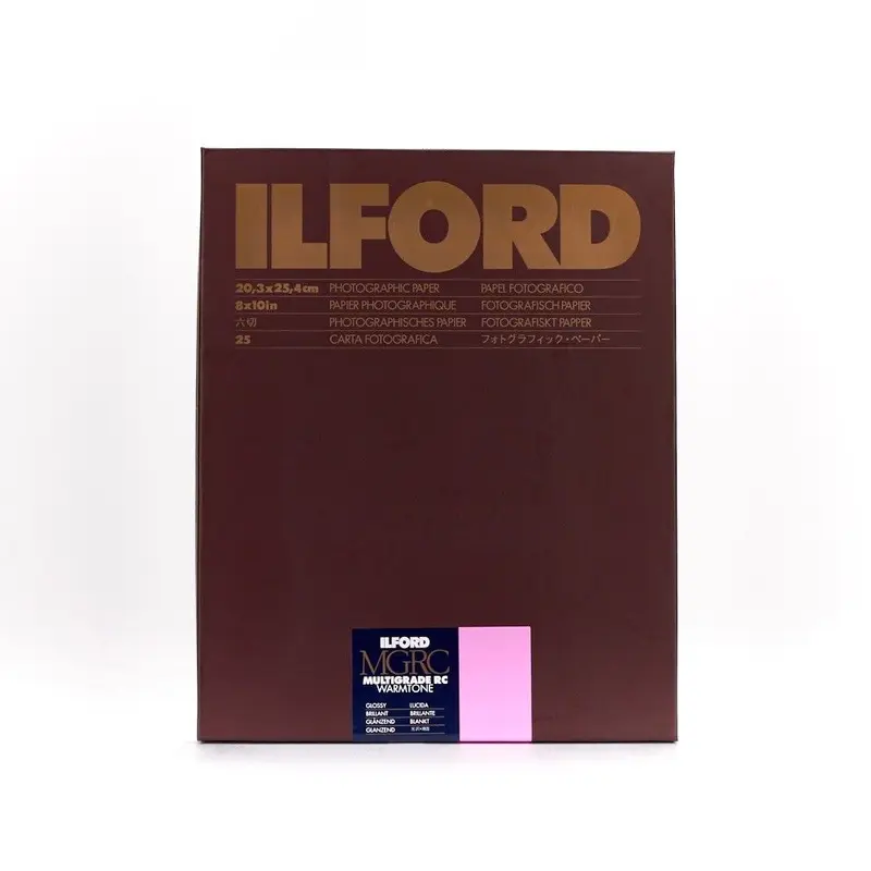 Ilford Multigrade RC Warmtone Glossy Paper (Select Sheet & Pack Size)