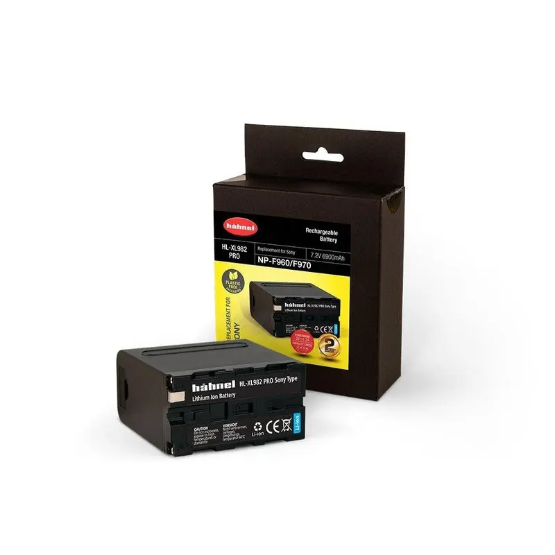 Hahnel HL-XL982 Pro 6900mAh Li-Ion Battery for Sony Digital Camcorders