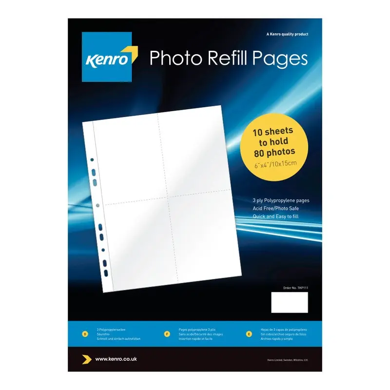 Kenro Photo Pages 6x4/10