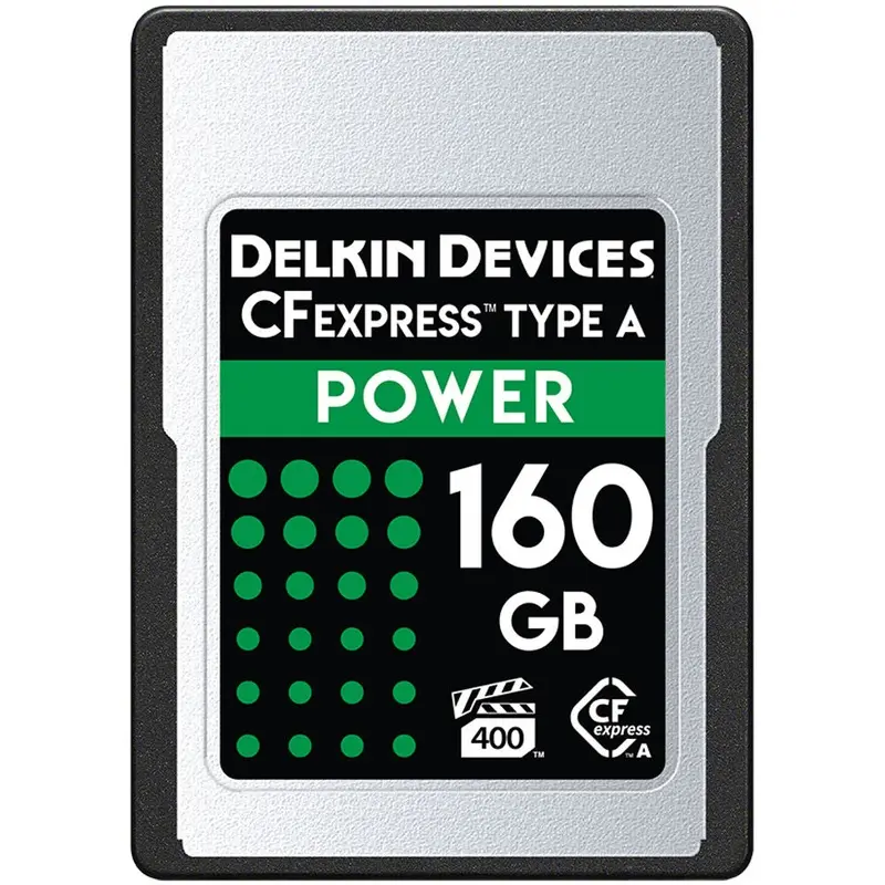 Delkin 160GB CFexpress Type A Power Memory Card