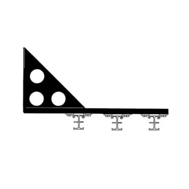 HiGlide Triple Side Mount Bracket