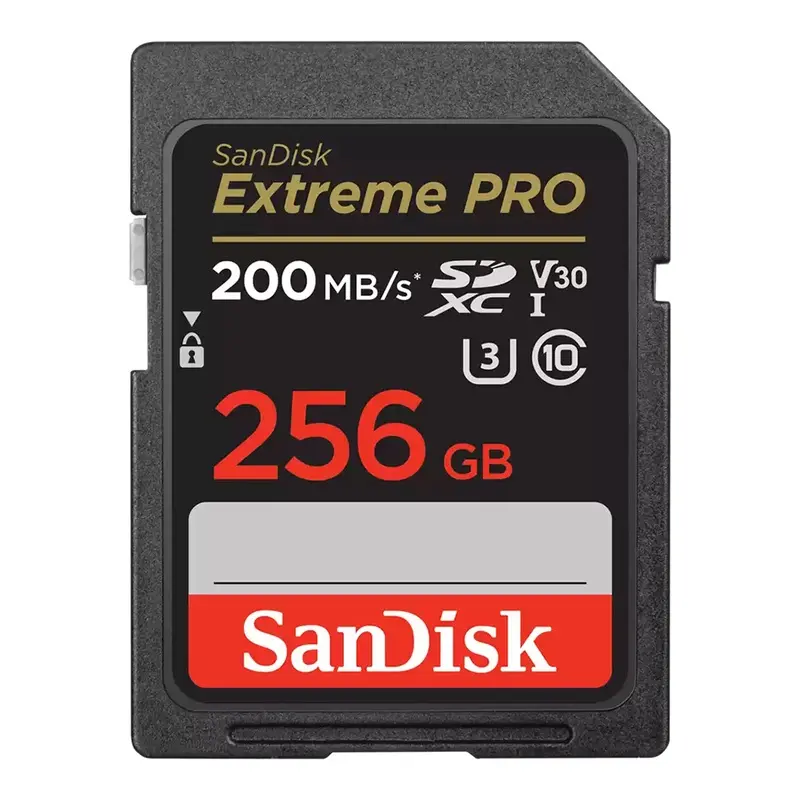 SanDisk Extreme PRO SDXC UHS-I 256GB Memory Card