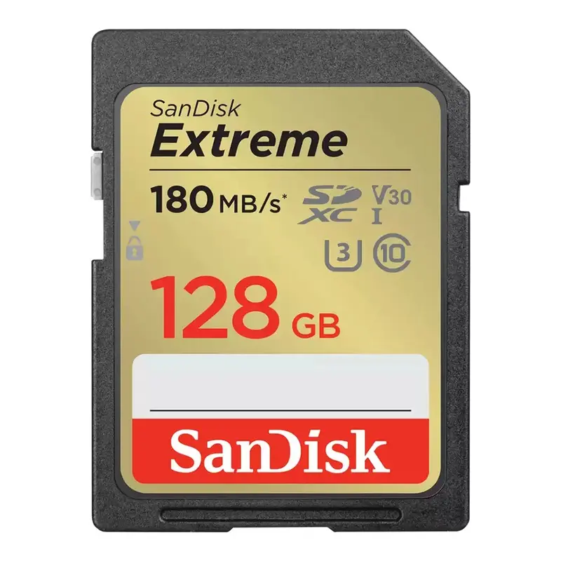 SanDisk Extreme SDHC UHS-I 128GB Memory Card