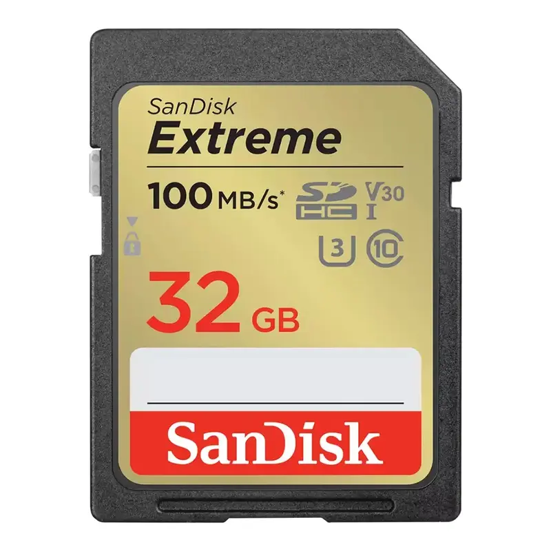 SanDisk Extreme SDHC UHS-I 32GB Memory Card
