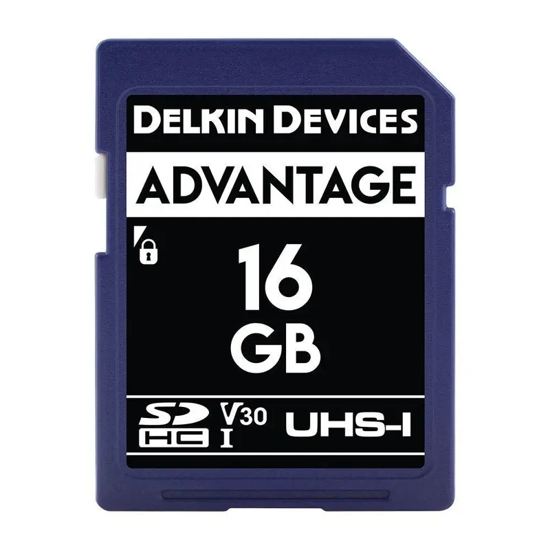Delkin 16GB SDHC UHS-I Advantage Memory Card (633x)