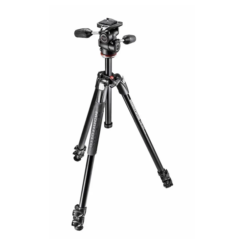 Manfrotto 290 Xtra Aluminium 3-Section Tripod with Head
