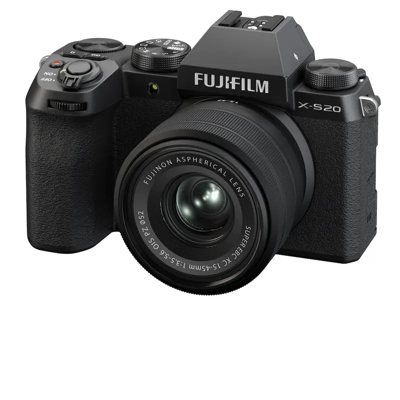 Fujifilm X-S20 with XC 15-45mm f/3.5-5.6 Lens Black
